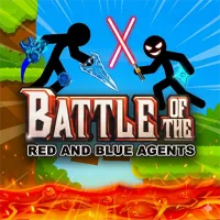 Battle of the Red and Blue Agents