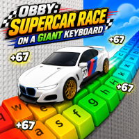 Obby: Supercar Race on Keyboard